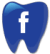 tooth-shaped-social-icons-Facebook-francis-a-bertolini-dds